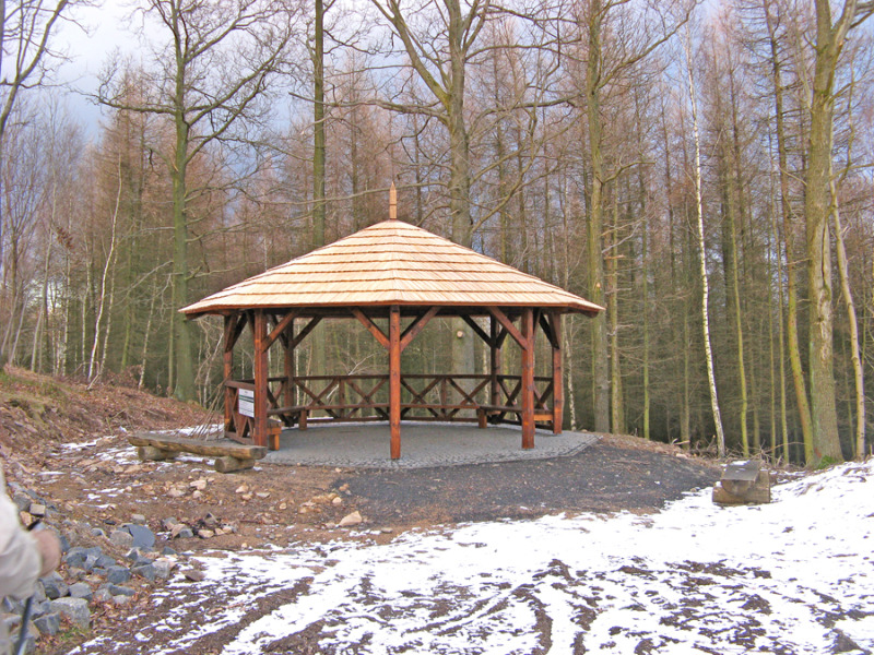 Pavillon auf dem Gickelsberg