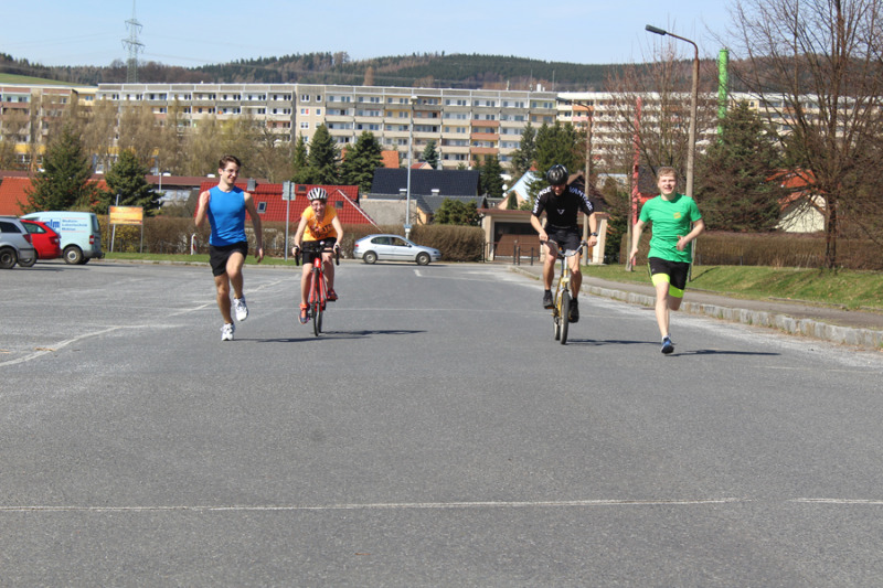 Wilthens Schüler im Triathlonfieber