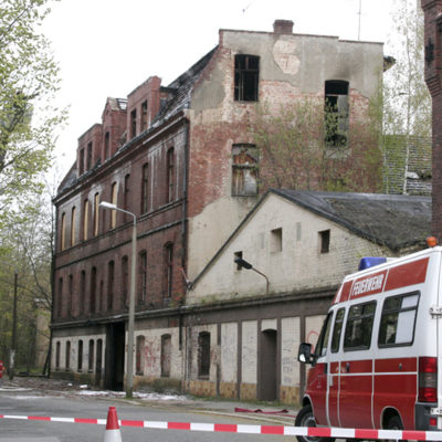 GroÃŸbrand in alter FÃ¤rberei