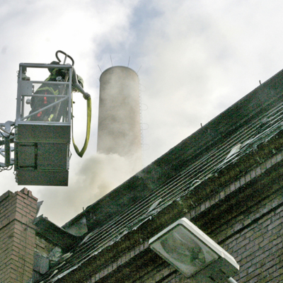 GroÃŸbrand in alter FÃ¤rberei