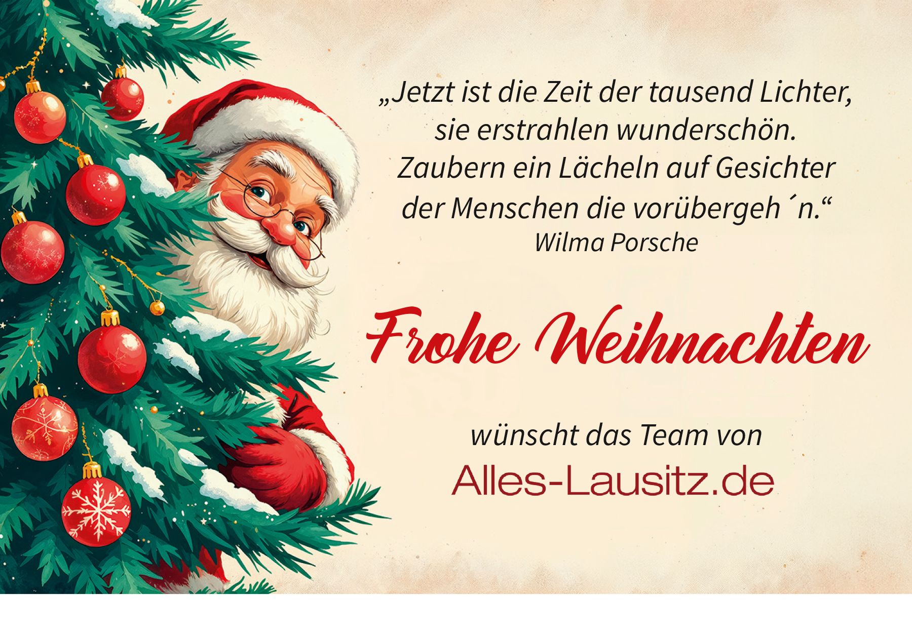 Frohe Weihnachten