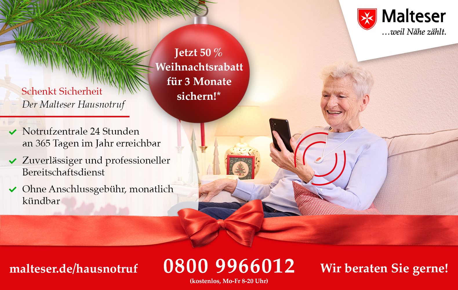 - ANZEIGE - Malteser Hausnotruf