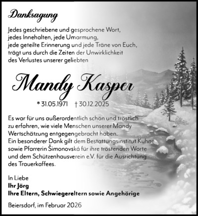 Familienanzeigen - Trauer