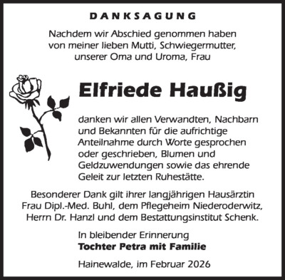 Familienanzeigen - Trauer