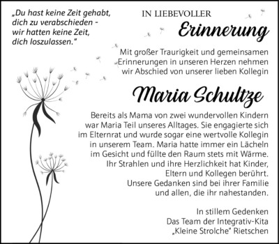 Familienanzeigen - Trauer