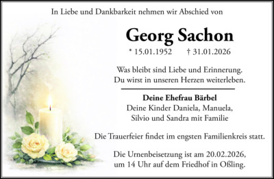 Familienanzeigen - Trauer