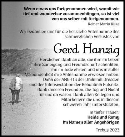 Familienanzeigen - Trauer