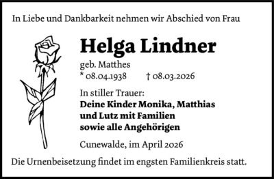 Familienanzeigen - Trauer