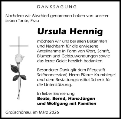 Familienanzeigen - Trauer