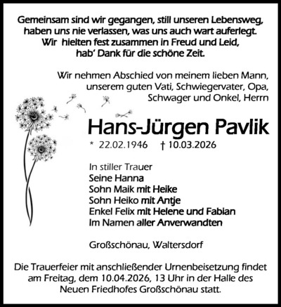 Familienanzeigen - Trauer