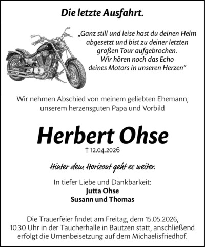 Familienanzeigen - Trauer