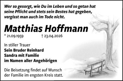 Familienanzeigen - Trauer