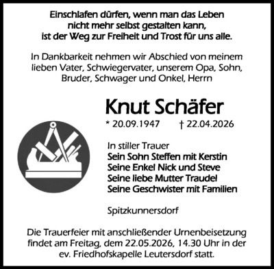 Familienanzeigen - Trauer
