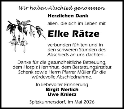 Familienanzeigen - Trauer