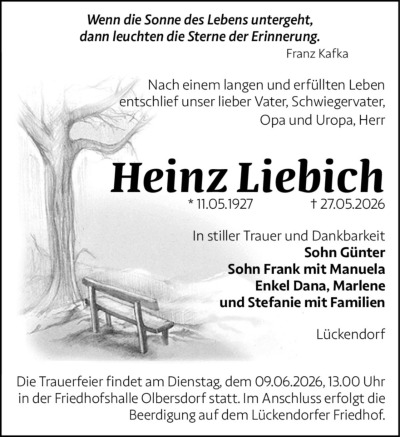 Familienanzeigen - Trauer