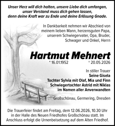 Familienanzeigen - Trauer