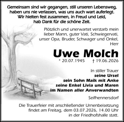 Familienanzeigen - Trauer