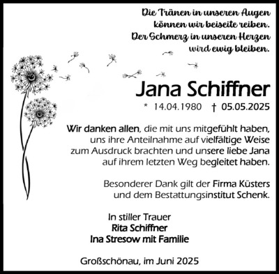 Familienanzeigen - Trauer