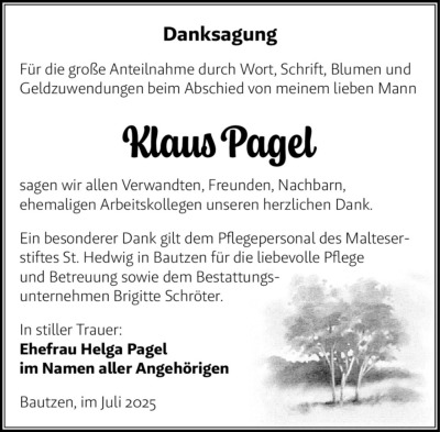 Familienanzeigen - Trauer