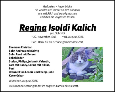 Familienanzeigen - Trauer