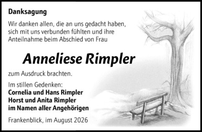 Familienanzeigen - Trauer