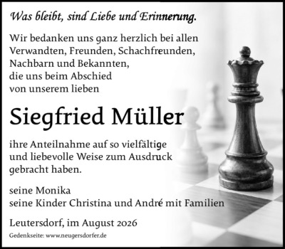 Familienanzeigen - Trauer