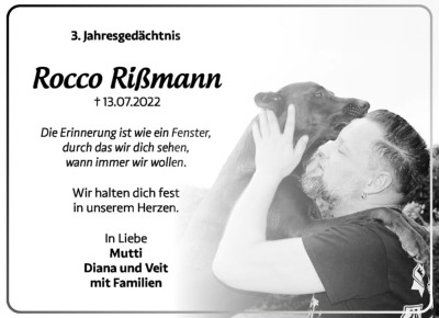 Familienanzeigen - Trauer