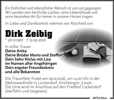 Familienanzeigen - Trauer