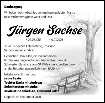 Familienanzeigen - Trauer