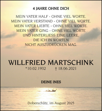 Familienanzeigen - Trauer