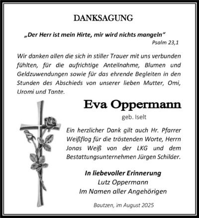 Familienanzeigen - Trauer