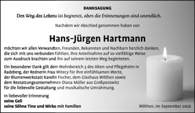 Familienanzeigen - Trauer
