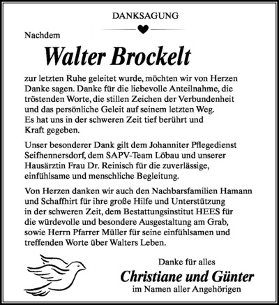 Familienanzeigen - Trauer