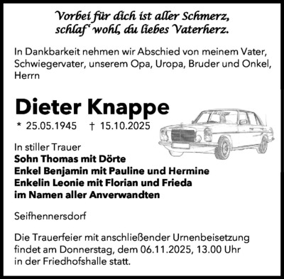 Familienanzeigen - Trauer