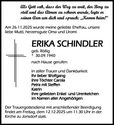 Familienanzeigen - Trauer