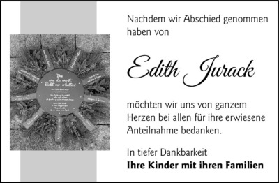 Familienanzeigen - Trauer