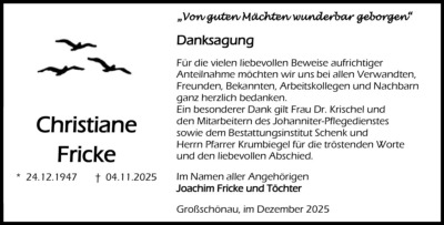 Familienanzeigen - Trauer