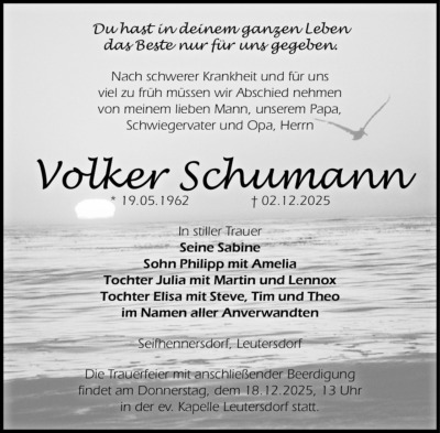 Familienanzeigen - Trauer