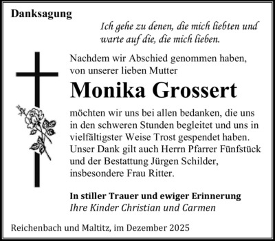 Familienanzeigen - Trauer