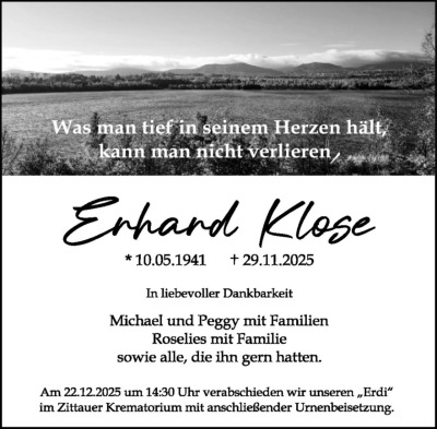 Familienanzeigen - Trauer