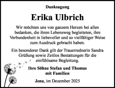 Familienanzeigen - Trauer