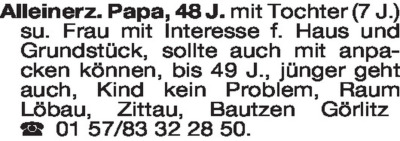 Fundgrube - Er sucht Sie