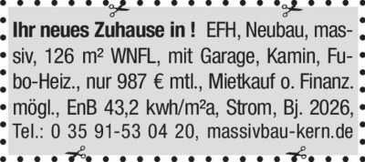 Vermietung - Häuser