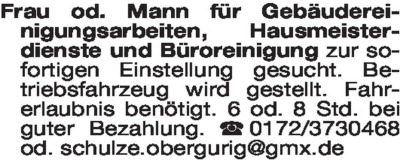 Stellenmarkt - Stellenangebote