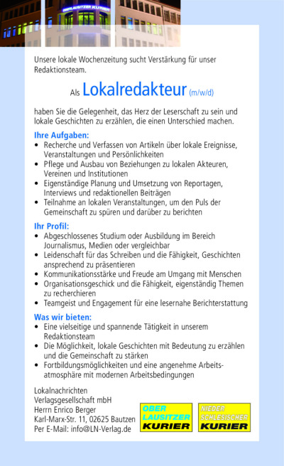 Stellenmarkt - Stellenangebote