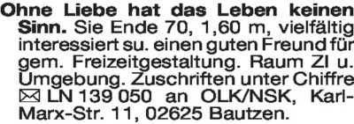 Fundgrube - Sie sucht Ihn