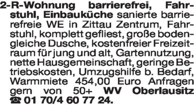 Vermietung - Wohnungen