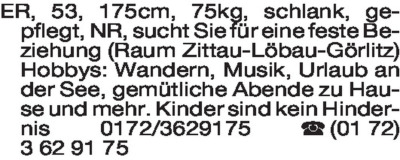 Fundgrube - Er sucht Sie