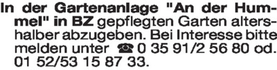 Fundgrube - Garten/Pflanzen