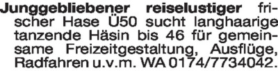 Fundgrube - Er sucht Sie